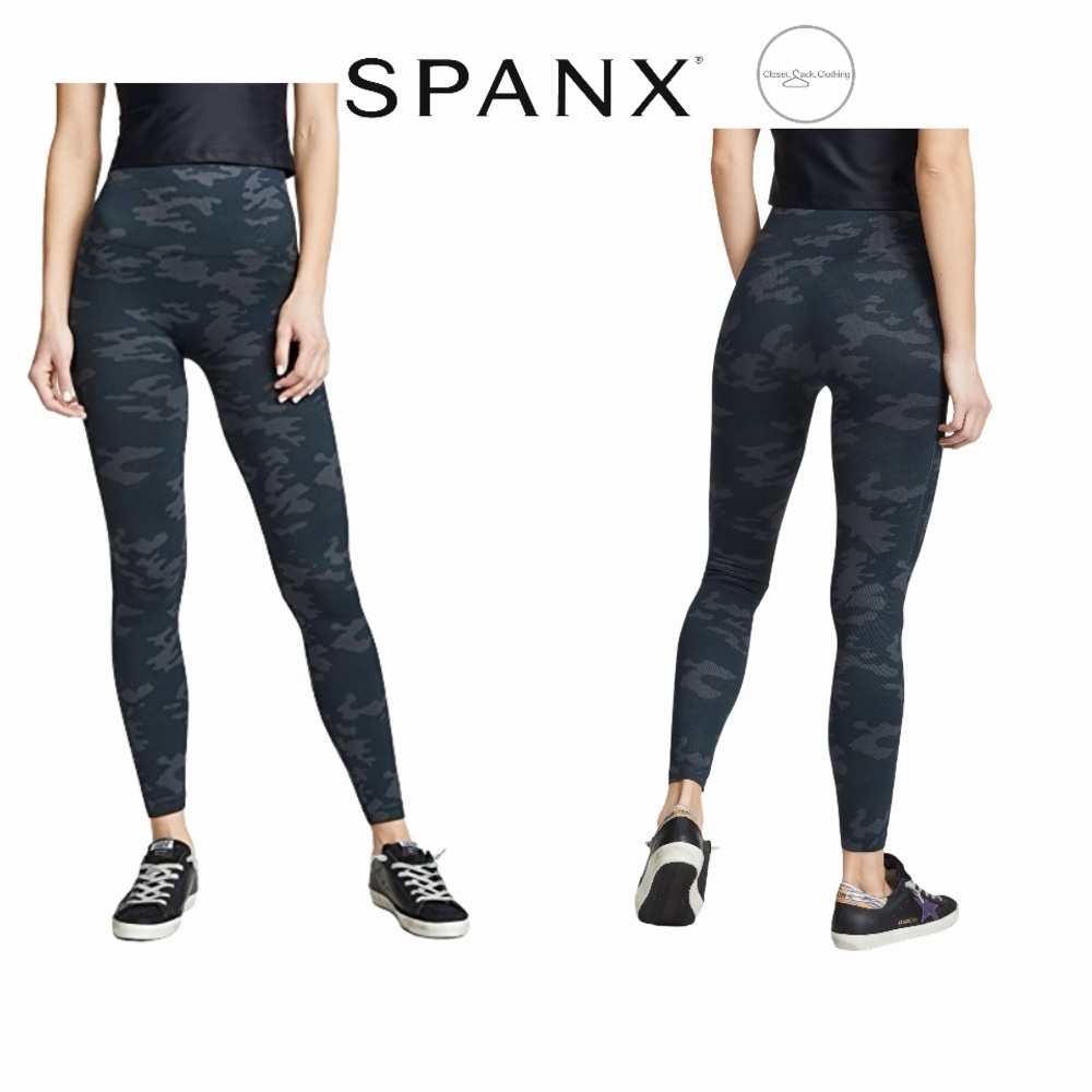 Spanx Camo Leggings Size XL